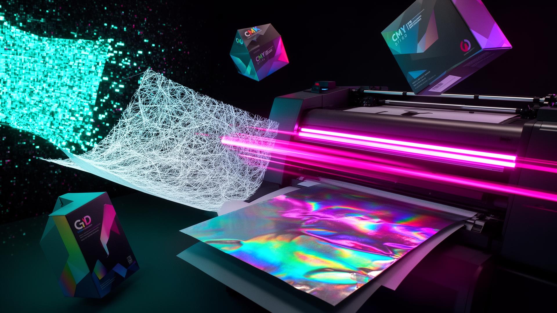 Pixel encontra fibra — artes gráficas e tecnologia
